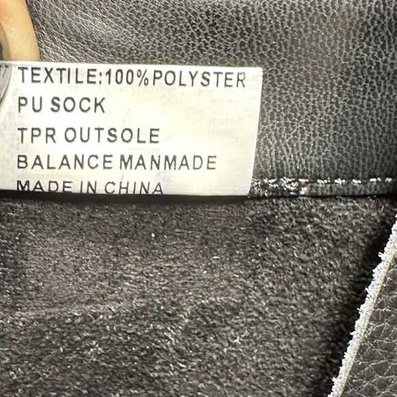 Blondo Reno Womens Size 8.5 Combat Boots Black Waterproof Leather Heel Boots New - Picture 9 of 12